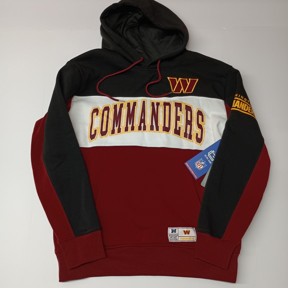 Washington Commanders NFL Pullover Hoodie Men's Size M Multicolor Ultra Game